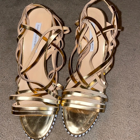 Diane von Fürstenberg Strappy Heels - Picture 6 of 12